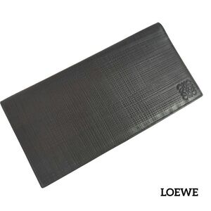 Loewe Black Textured Wallet